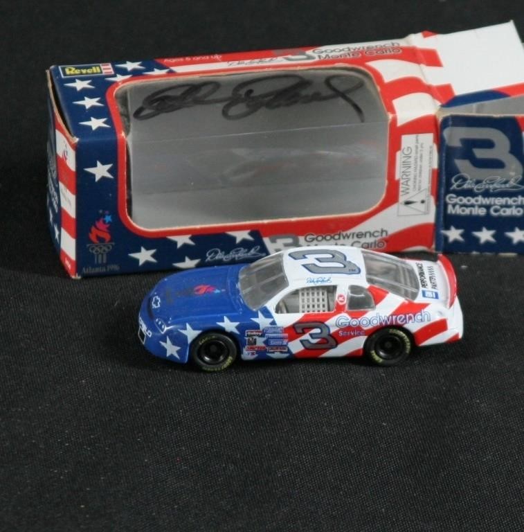 Signed Dale Earnhardt Mini Car