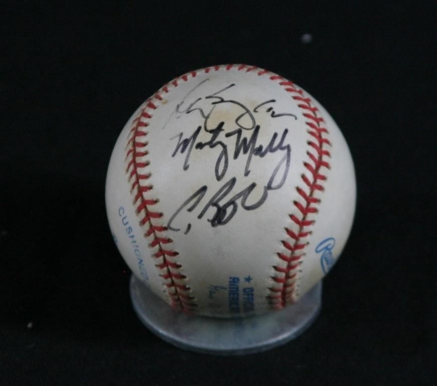 Signed Collectors Baseball