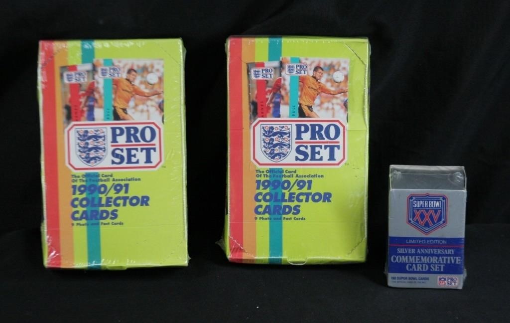 New in Box 1990/1991 Pro Set  Collecdtors Cards