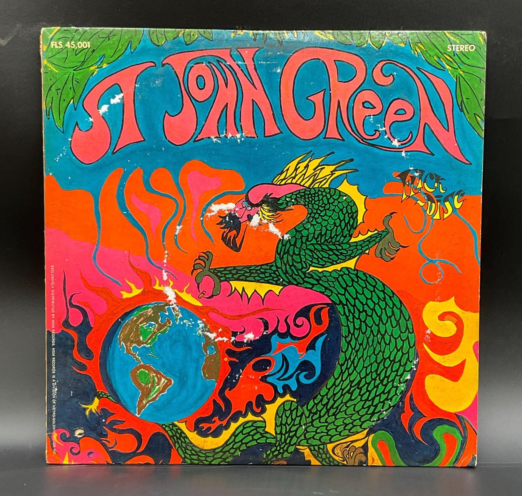 1968 Original St. John Green Self-Titled Psych LP