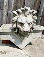 ANTIQUE TERRA COTTA  ARCHITECURAL LIONS