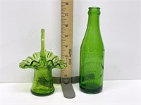 Kutztown Bottling Works green bottle,