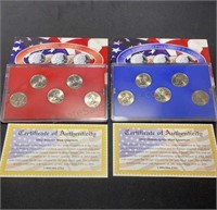 2002 D&P Mint State QuarterSets