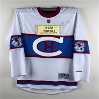 TYLER TOFFOLI AUTOGRAPHED JERSEY