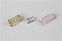 Pink Tourmaline Gemstones  Natural, 3.00 Total cts