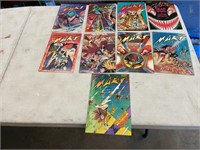 9-Mars Comics #1, 2, 3, 4, 5, 6, 7 ,8, 10