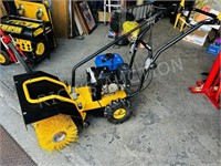 21" gas power sweeper