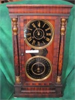 NEWHAVEN CALENEDER CLOCK 1885 8 DAY