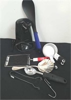 Can opener and miscellaneous kitchen utensils