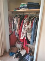 Contents of Closet to Include Women's Clothing