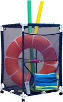 Pool Storage Organizer (25.4" W x 25.4" L x 40" H)