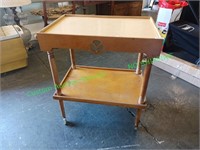 2 Tier Rolling Table