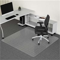Office Chair Mat for Carpeted Floor, 48" x 48"