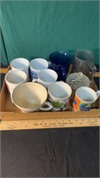 Lot Of 10 Assorted Mugs/glassware