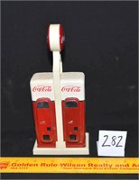 Coca-Cola salt & pepper shakers, shaped like