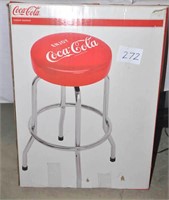 New in box Coca-Cola bar stool