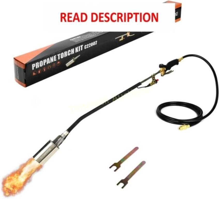 Used CAMPFIRE Propane Torch Weed Burner with Handl