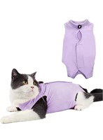 (L) Cat Surgery Recovery Suit