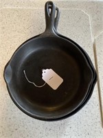 4 Cast Iron Skillets - 1 Wagner & 1 Ware