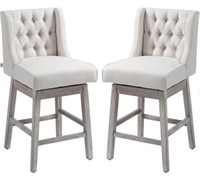 Swivel Bar Stools Set of 2