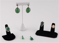 Jade Earrings & Pendants