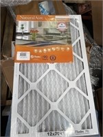 Natural aire12x20x1 air filters