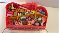 Littlest Pet Shop Toys and Case