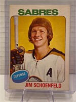 75/76 Jim Schoenfeld Card