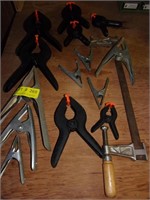 15 Assorted Glue Clamps