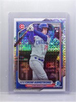 Pete Crow-Armstrong 2024 Bowman Chrome Rookie Mojo