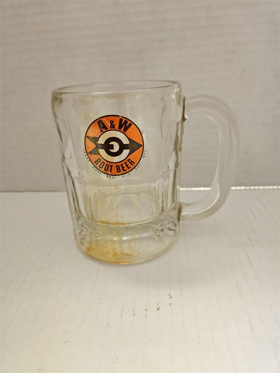 A&W Root Bear Glass Mug