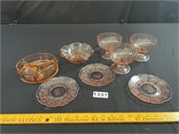 Pink Depression Glass