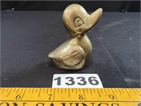 Brass Duck Figurine