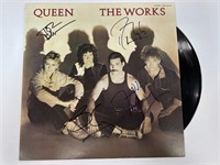 Autograph COA Queen vinyl