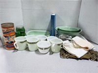 Collection of vintage kitchen goodies