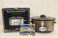Black and Decker 7QT Crock Pot w/Box
