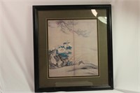 Framed Kano Sanraku Print