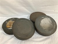 4 vintage Kodak reel cans