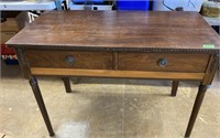 Old desk with 2 small drawers-38x19x28” tall