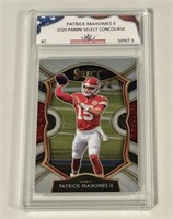 2020 Panini Select Concourse #2 Patrick Mahomes