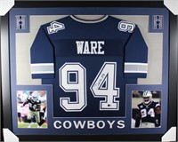 Autographed DeMarcus Ware Custom Framed Jersey