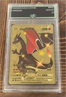 Pokémon Gold Custom Charizard Card