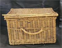 Large Vintage Picnic Basket