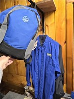 New Holland shirts sz XL w/ backpack &...