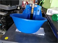 animal water bowl, feed bucket