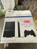 PLAYSTATION 2 VIDEO GAME SYSTEM W BOX NOTE