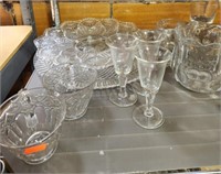 Glass- plates,glasses,Decorative pcs