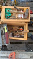 Wood Ammo box with Tools