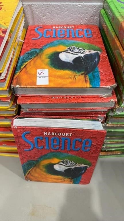 Harcourt Science ruffly 50 books