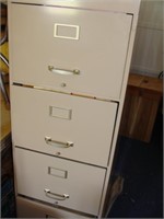 Four (4) Drawer Filing Cabinet